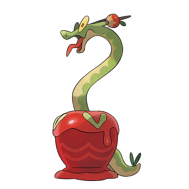 #1019 蜜集大蛇 - 草、龙属性宝可梦