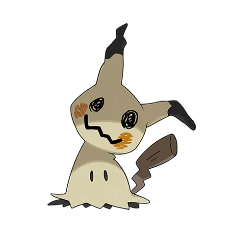 Mimikyu (Totem Disguised) Illustration officielle de 