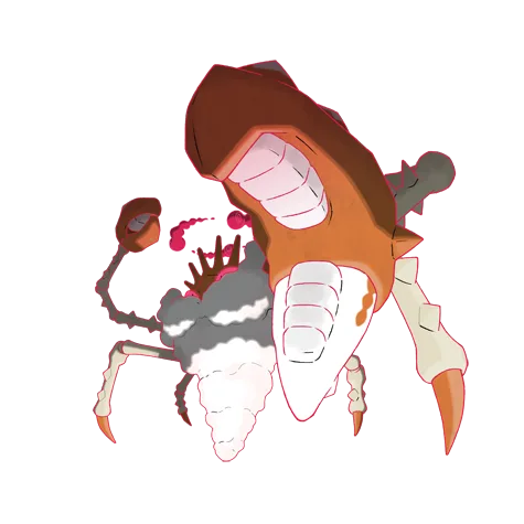 Gigantamax Kingler  official artwork