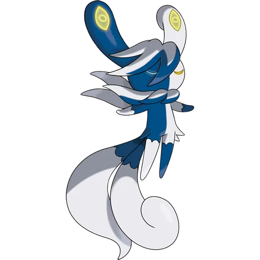 Mega Meowstic (Male)  official artwork